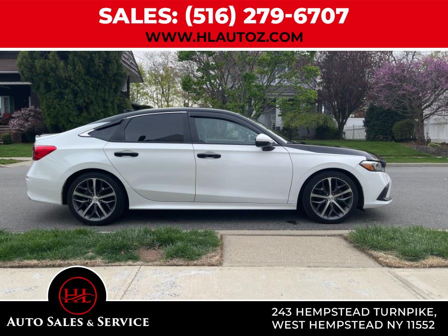 2022 Honda Civic Sedan Touring CVT, available for sale in West Hempstead, New York | HL Auto Sales and Service LLC. West Hempstead, New York 2022 Honda Civic Sedan Touring CVT, available for sale in West Hempstead, New York | HL Auto Sales and Service LLC. West Hempstead, New York