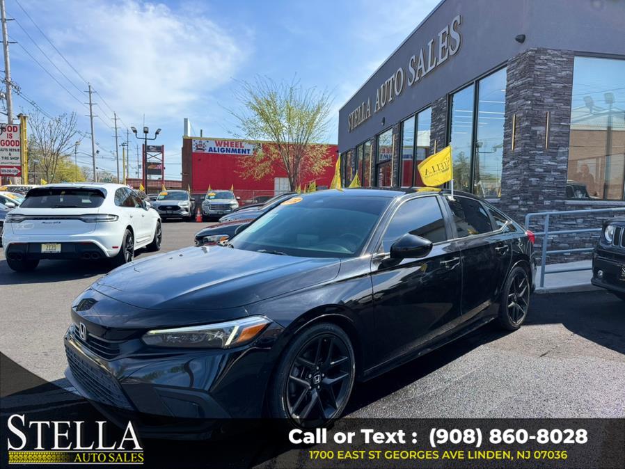 2022 Honda Civic Sedan Sport CVT, available for sale in Linden, New Jersey | Stella Auto Sales. Linden, New Jersey 2022 Honda Civic Sedan Sport CVT, available for sale in Linden, New Jersey | Stella Auto Sales. Linden, New Jersey