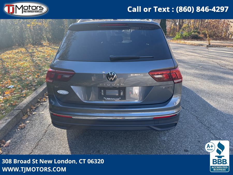 2022 Volkswagen Tiguan 2.0T SE 4MOTION, available for sale in New London, Connecticut | TJ Motors LLC. New London, Connecticut 2022 Volkswagen Tiguan 2.0T SE 4MOTION, available for sale in New London, Connecticut | TJ Motors LLC. New London, Connecticut