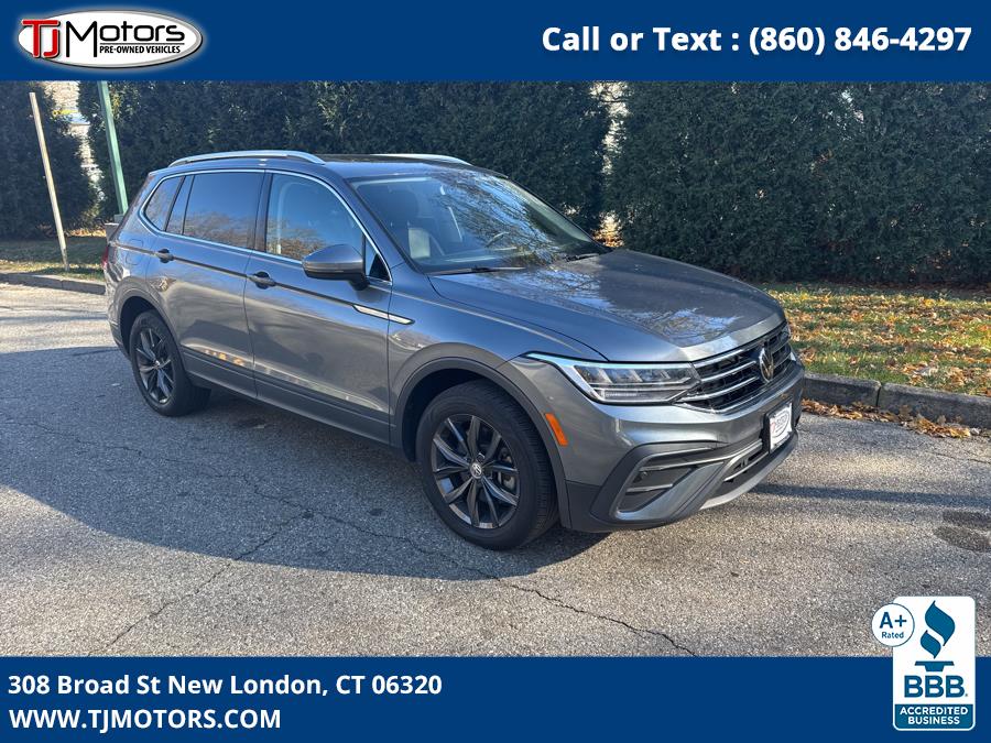 2022 Volkswagen Tiguan 2.0T SE 4MOTION, available for sale in New London, Connecticut | TJ Motors LLC. New London, Connecticut 2022 Volkswagen Tiguan 2.0T SE 4MOTION, available for sale in New London, Connecticut | TJ Motors LLC. New London, Connecticut