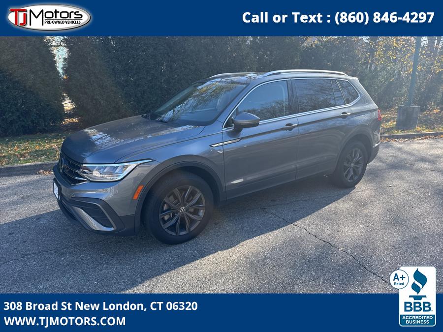 2022 Volkswagen Tiguan 2.0T SE 4MOTION, available for sale in New London, Connecticut | TJ Motors LLC. New London, Connecticut 2022 Volkswagen Tiguan 2.0T SE 4MOTION, available for sale in New London, Connecticut | TJ Motors LLC. New London, Connecticut