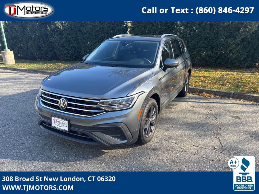 2022 Volkswagen Tiguan 2.0T SE 4MOTION, available for sale in New London, Connecticut | TJ Motors LLC. New London, Connecticut 2022 Volkswagen Tiguan 2.0T SE 4MOTION, available for sale in New London, Connecticut | TJ Motors LLC. New London, Connecticut