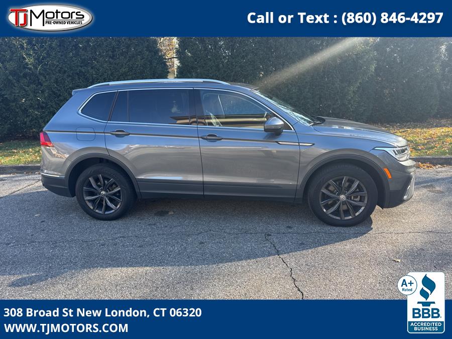2022 Volkswagen Tiguan 2.0T SE 4MOTION, available for sale in New London, Connecticut | TJ Motors LLC. New London, Connecticut 2022 Volkswagen Tiguan 2.0T SE 4MOTION, available for sale in New London, Connecticut | TJ Motors LLC. New London, Connecticut