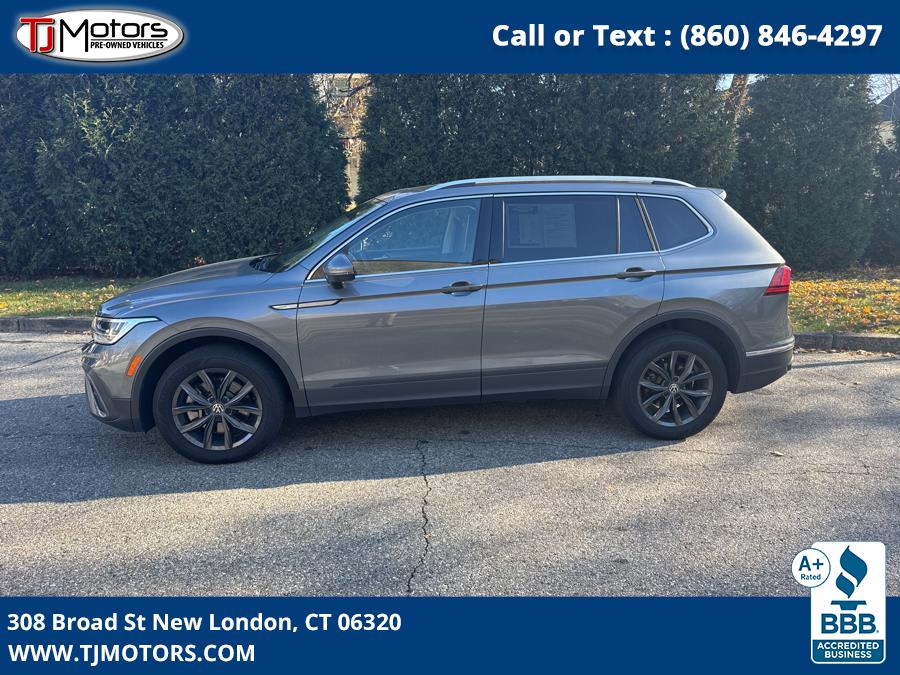 2022 Volkswagen Tiguan 2.0T SE 4MOTION, available for sale in New London, Connecticut | TJ Motors LLC. New London, Connecticut 2022 Volkswagen Tiguan 2.0T SE 4MOTION, available for sale in New London, Connecticut | TJ Motors LLC. New London, Connecticut