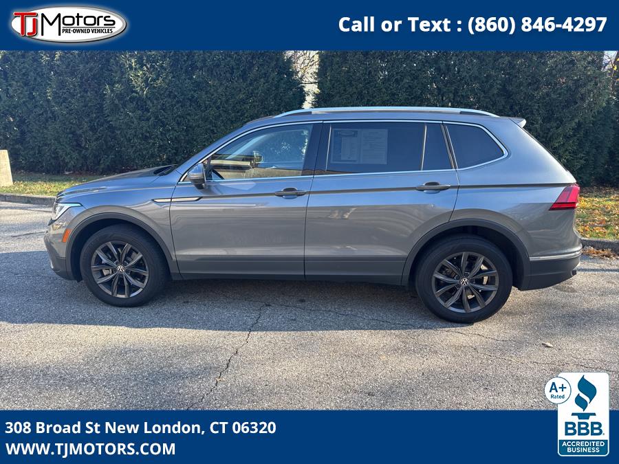 2022 Volkswagen Tiguan 2.0T SE 4MOTION, available for sale in New London, Connecticut | TJ Motors LLC. New London, Connecticut 2022 Volkswagen Tiguan 2.0T SE 4MOTION, available for sale in New London, Connecticut | TJ Motors LLC. New London, Connecticut