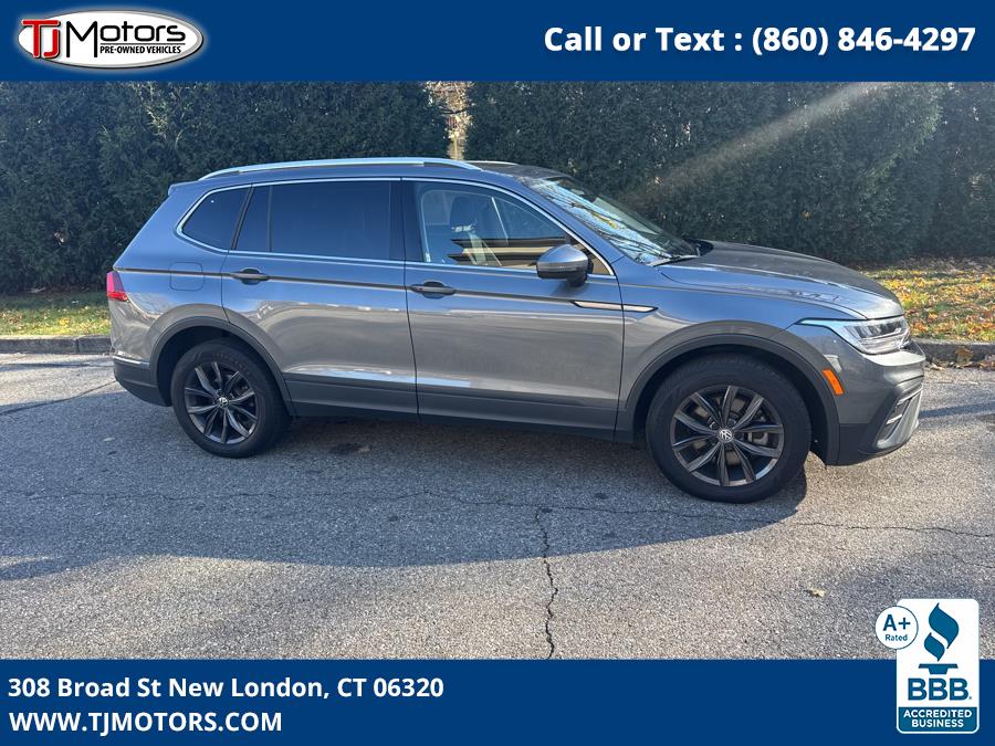 2022 Volkswagen Tiguan 2.0T SE 4MOTION, available for sale in New London, Connecticut | TJ Motors LLC. New London, Connecticut 2022 Volkswagen Tiguan 2.0T SE 4MOTION, available for sale in New London, Connecticut | TJ Motors LLC. New London, Connecticut