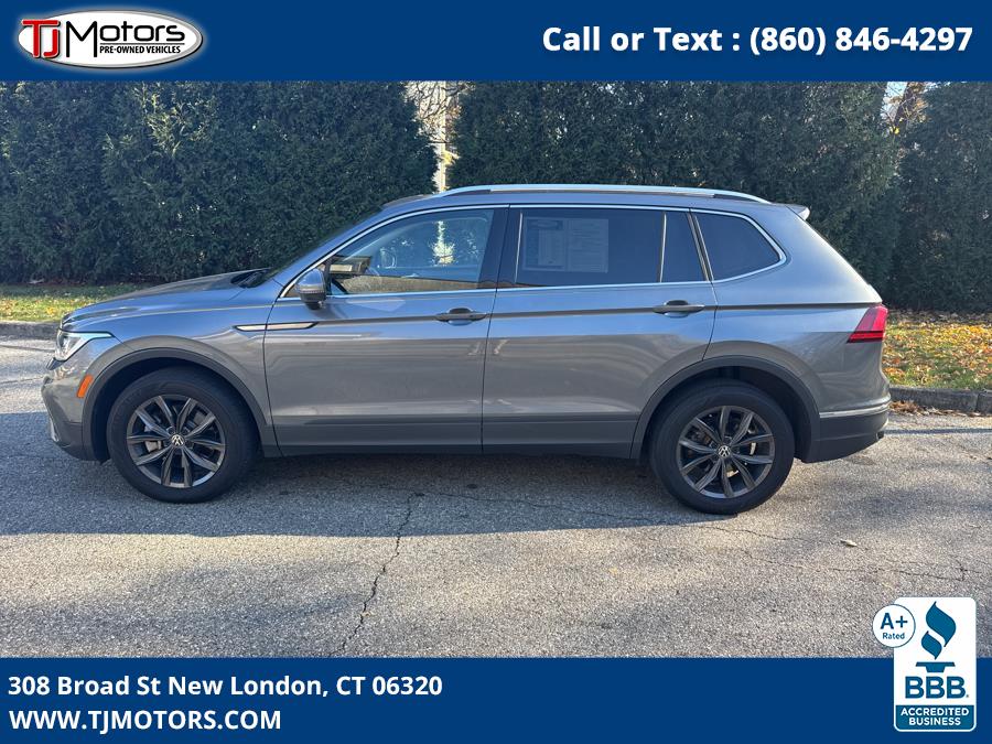 2022 Volkswagen Tiguan 2.0T SE 4MOTION, available for sale in New London, Connecticut | TJ Motors LLC. New London, Connecticut 2022 Volkswagen Tiguan 2.0T SE 4MOTION, available for sale in New London, Connecticut | TJ Motors LLC. New London, Connecticut