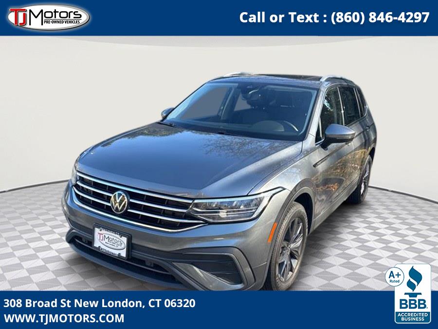 2022 Volkswagen Tiguan 2.0T SE 4MOTION, available for sale in New London, Connecticut | TJ Motors LLC. New London, Connecticut 2022 Volkswagen Tiguan 2.0T SE 4MOTION, available for sale in New London, Connecticut | TJ Motors LLC. New London, Connecticut