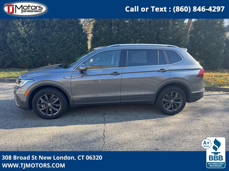 2022 Volkswagen Tiguan 2.0T SE 4MOTION, available for sale in New London, Connecticut | TJ Motors LLC. New London, Connecticut 2022 Volkswagen Tiguan 2.0T SE 4MOTION, available for sale in New London, Connecticut | TJ Motors LLC. New London, Connecticut