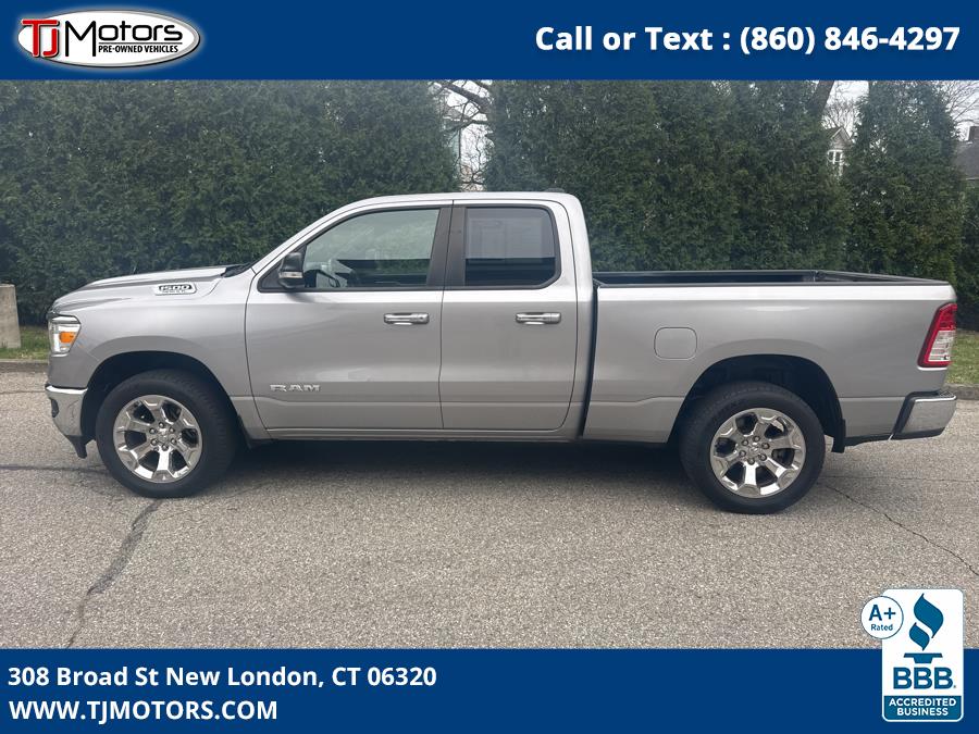 2019 Ram 1500 Big Horn/Lone Star 4x4 Quad Cab 6''4" Box, available for sale in New London, Connecticut | TJ Motors LLC. New London, Connecticut 2019 Ram 1500 Big Horn/Lone Star 4x4 Quad Cab 6''4" Box, available for sale in New London, Connecticut | TJ Motors LLC. New London, Connecticut