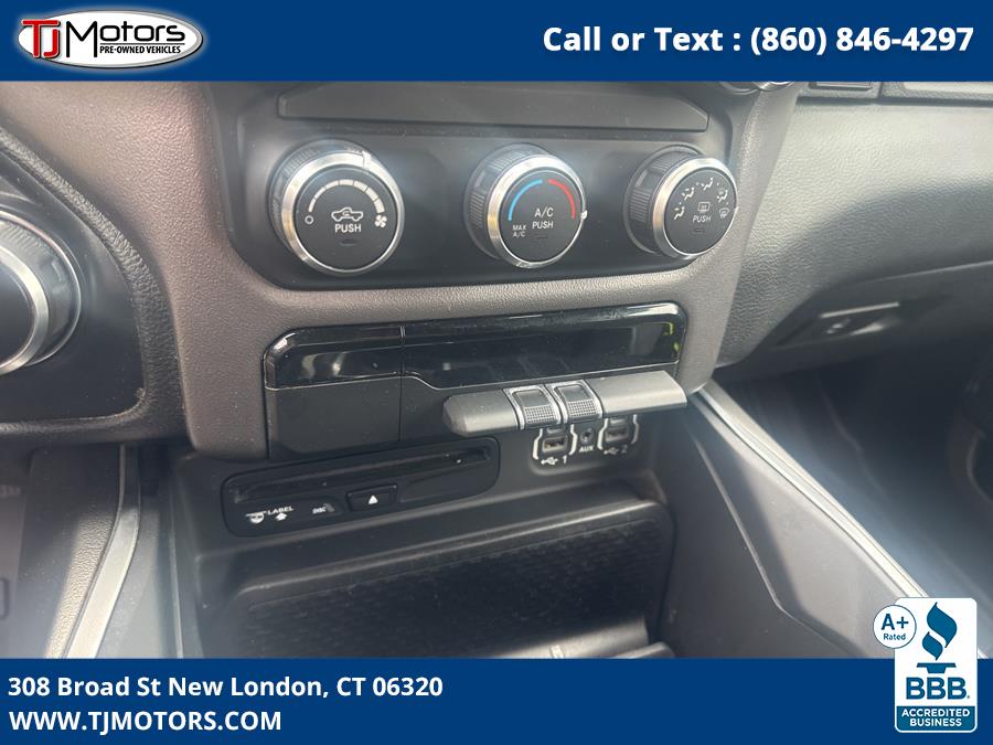 2019 Ram 1500 Big Horn/Lone Star 4x4 Quad Cab 6''4" Box, available for sale in New London, Connecticut | TJ Motors LLC. New London, Connecticut 2019 Ram 1500 Big Horn/Lone Star 4x4 Quad Cab 6''4" Box, available for sale in New London, Connecticut | TJ Motors LLC. New London, Connecticut