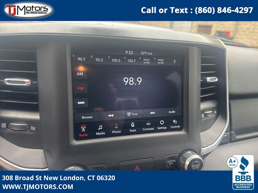 2019 Ram 1500 Big Horn/Lone Star 4x4 Quad Cab 6''4" Box, available for sale in New London, Connecticut | TJ Motors LLC. New London, Connecticut 2019 Ram 1500 Big Horn/Lone Star 4x4 Quad Cab 6''4" Box, available for sale in New London, Connecticut | TJ Motors LLC. New London, Connecticut