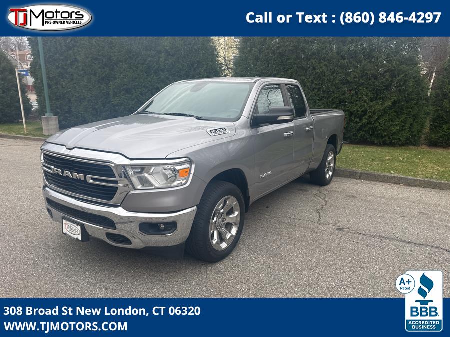 2019 Ram 1500 Big Horn/Lone Star 4x4 Quad Cab 6''4" Box, available for sale in New London, Connecticut | TJ Motors LLC. New London, Connecticut 2019 Ram 1500 Big Horn/Lone Star 4x4 Quad Cab 6''4" Box, available for sale in New London, Connecticut | TJ Motors LLC. New London, Connecticut