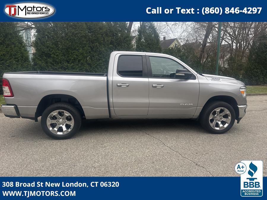 2019 Ram 1500 Big Horn/Lone Star 4x4 Quad Cab 6''4" Box, available for sale in New London, Connecticut | TJ Motors LLC. New London, Connecticut 2019 Ram 1500 Big Horn/Lone Star 4x4 Quad Cab 6''4" Box, available for sale in New London, Connecticut | TJ Motors LLC. New London, Connecticut