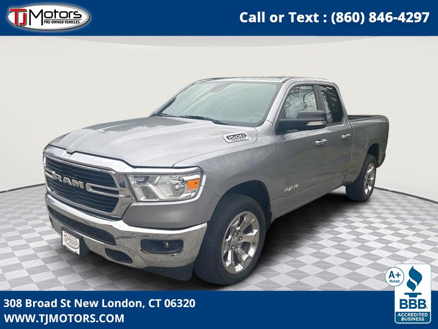 2019 Ram 1500 Big Horn/Lone Star 4x4 Quad Cab 6''4" Box, available for sale in New London, Connecticut | TJ Motors LLC. New London, Connecticut 2019 Ram 1500 Big Horn/Lone Star 4x4 Quad Cab 6''4" Box, available for sale in New London, Connecticut | TJ Motors LLC. New London, Connecticut