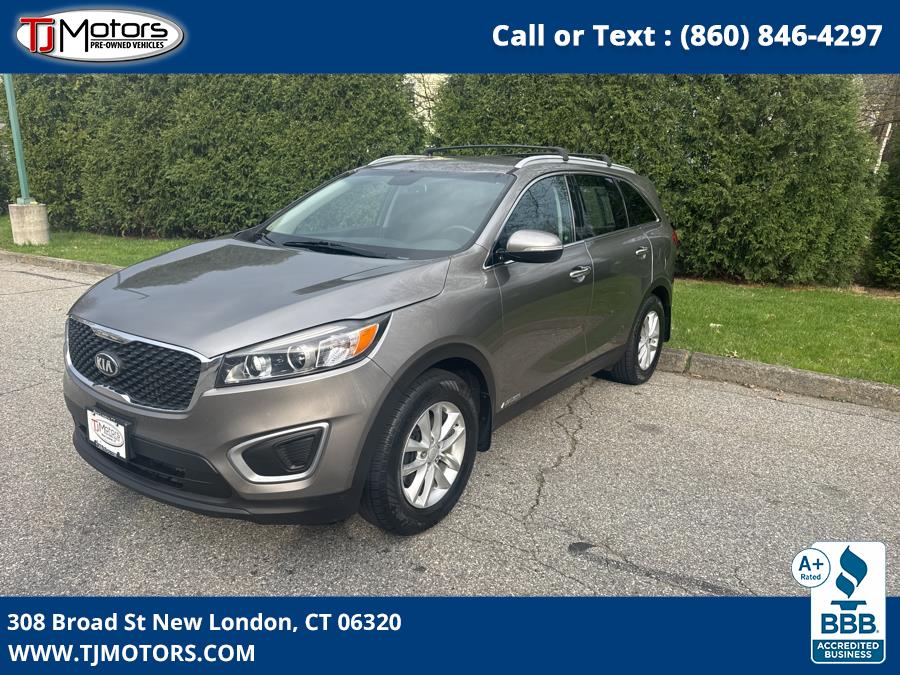 2016 Kia Sorento AWD 4dr 3.3L LX, available for sale in New London, Connecticut | TJ Motors LLC. New London, Connecticut 2016 Kia Sorento AWD 4dr 3.3L LX, available for sale in New London, Connecticut | TJ Motors LLC. New London, Connecticut