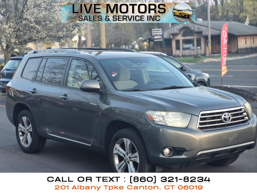 2008 Toyota Highlander 4WD 4dr Sport, available for sale in Canton, Connecticut | Live Motors Sales and Service INC. Canton, Connecticut 2008 Toyota Highlander 4WD 4dr Sport, available for sale in Canton, Connecticut | Live Motors Sales and Service INC. Canton, Connecticut