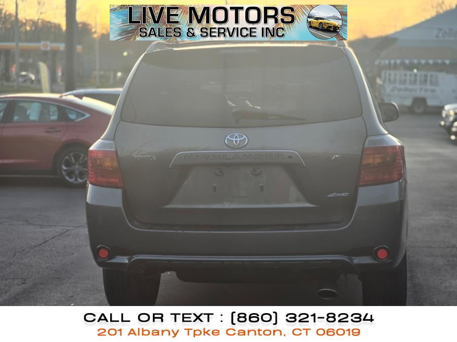 2008 Toyota Highlander 4WD 4dr Sport, available for sale in Canton, Connecticut | Live Motors Sales and Service INC. Canton, Connecticut 2008 Toyota Highlander 4WD 4dr Sport, available for sale in Canton, Connecticut | Live Motors Sales and Service INC. Canton, Connecticut