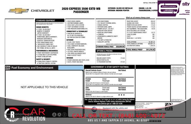 2020 Chevrolet Express Passenger LS 3500 155'', available for sale in Avenel, New Jersey | Car Revolution. Avenel, New Jersey 2020 Chevrolet Express Passenger LS 3500 155'', available for sale in Avenel, New Jersey | Car Revolution. Avenel, New Jersey