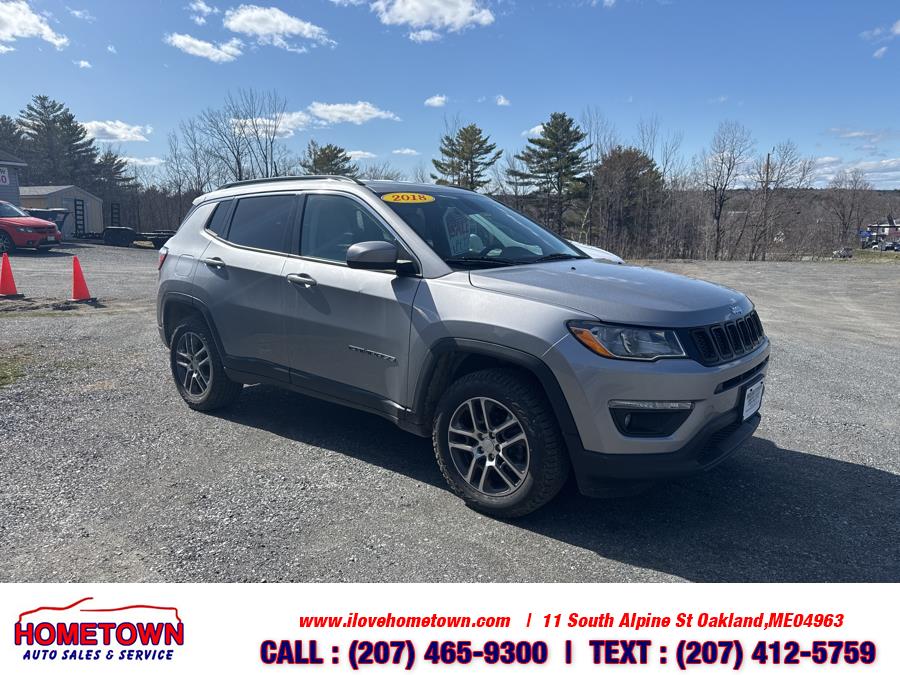 2018 Jeep Compass Latitude 4x4, available for sale in Oakland, Maine | Hometown Auto Sales and Service. Oakland, Maine 2018 Jeep Compass Latitude 4x4, available for sale in Oakland, Maine | Hometown Auto Sales and Service. Oakland, Maine