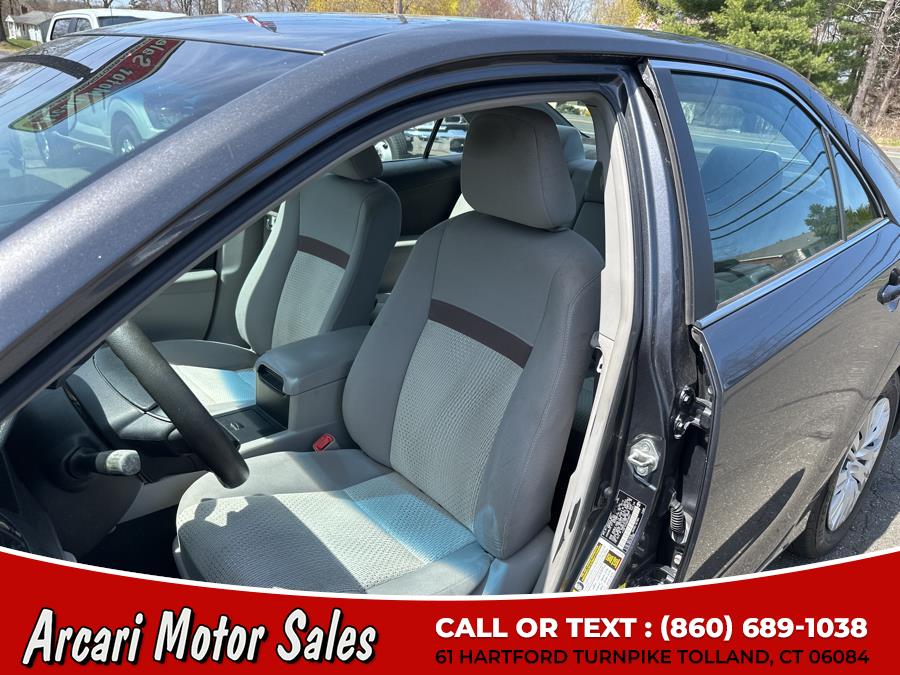 2013 Toyota Camry 4dr Sdn I4 Auto LE (Natl), available for sale in Tolland, Connecticut | Arcari Motor Sales. Tolland, Connecticut 2013 Toyota Camry 4dr Sdn I4 Auto LE (Natl), available for sale in Tolland, Connecticut | Arcari Motor Sales. Tolland, Connecticut