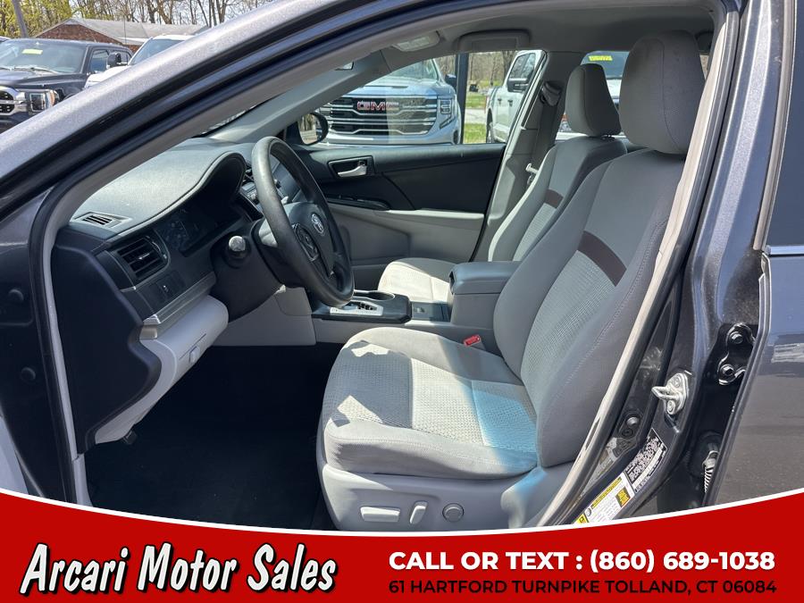 2013 Toyota Camry 4dr Sdn I4 Auto LE (Natl), available for sale in Tolland, Connecticut | Arcari Motor Sales. Tolland, Connecticut 2013 Toyota Camry 4dr Sdn I4 Auto LE (Natl), available for sale in Tolland, Connecticut | Arcari Motor Sales. Tolland, Connecticut