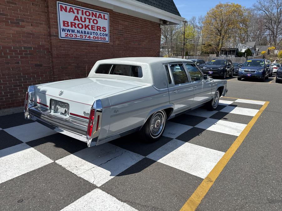 1989 Cadillac Brougham 4dr Sedan, available for sale in Waterbury, Connecticut | National Auto Brokers, Inc.. Waterbury, Connecticut 1989 Cadillac Brougham 4dr Sedan, available for sale in Waterbury, Connecticut | National Auto Brokers, Inc.. Waterbury, Connecticut
