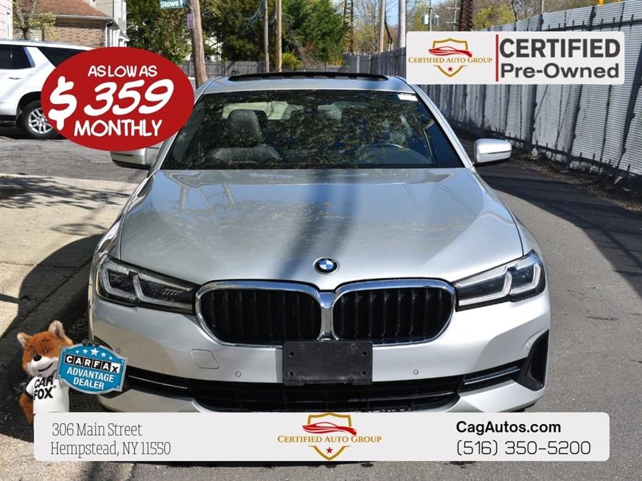 Used 2021 BMW 5 Series in Hempstead, New York | Certified Automotive Group. Hempstead, New York