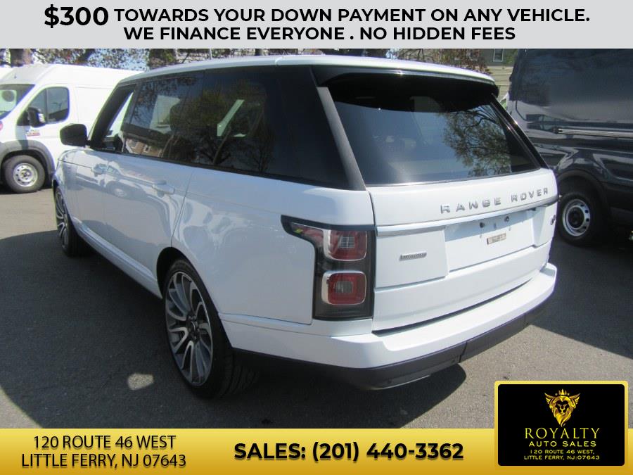 2019 Land Rover Range Rover V8 Supercharged LWB, available for sale in Little Ferry, New Jersey | Royalty Auto Sales. Little Ferry, New Jersey 2019 Land Rover Range Rover V8 Supercharged LWB, available for sale in Little Ferry, New Jersey | Royalty Auto Sales. Little Ferry, New Jersey