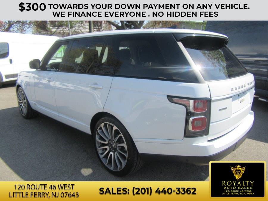 2019 Land Rover Range Rover V8 Supercharged LWB, available for sale in Little Ferry, New Jersey | Royalty Auto Sales. Little Ferry, New Jersey 2019 Land Rover Range Rover V8 Supercharged LWB, available for sale in Little Ferry, New Jersey | Royalty Auto Sales. Little Ferry, New Jersey