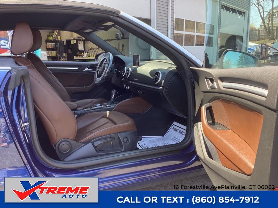 2016 Audi A3 2dr Cabriolet quattro 2.0T Prem Plus, available for sale in Plainville, Connecticut | Xtreme Auto. Plainville, Connecticut 2016 Audi A3 2dr Cabriolet quattro 2.0T Prem Plus, available for sale in Plainville, Connecticut | Xtreme Auto. Plainville, Connecticut