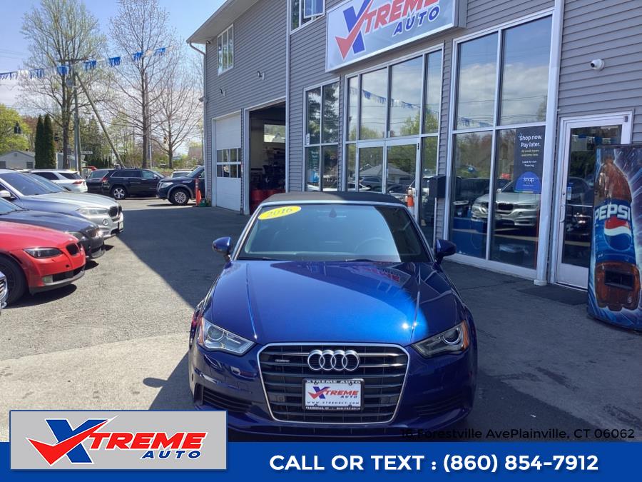 2016 Audi A3 2dr Cabriolet quattro 2.0T Prem Plus, available for sale in Plainville, Connecticut | Xtreme Auto. Plainville, Connecticut 2016 Audi A3 2dr Cabriolet quattro 2.0T Prem Plus, available for sale in Plainville, Connecticut | Xtreme Auto. Plainville, Connecticut