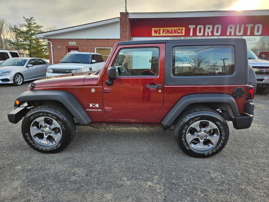 2008 Jeep Wrangler 4WD 2dr X W/Hard Top & Soft Top, available for sale in East Windsor, Connecticut | Toro Auto. East Windsor, Connecticut 2008 Jeep Wrangler 4WD 2dr X W/Hard Top & Soft Top, available for sale in East Windsor, Connecticut | Toro Auto. East Windsor, Connecticut