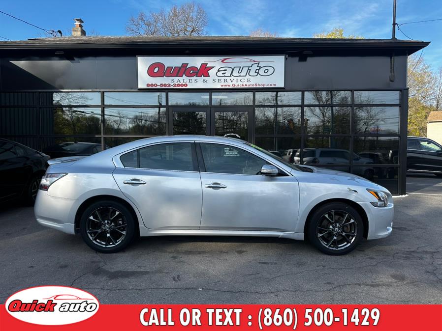 2012 Nissan Maxima 4dr Sdn V6 CVT 3.5 S, available for sale in Bristol, Connecticut | Quick Auto LLC. Bristol, Connecticut 2012 Nissan Maxima 4dr Sdn V6 CVT 3.5 S, available for sale in Bristol, Connecticut | Quick Auto LLC. Bristol, Connecticut