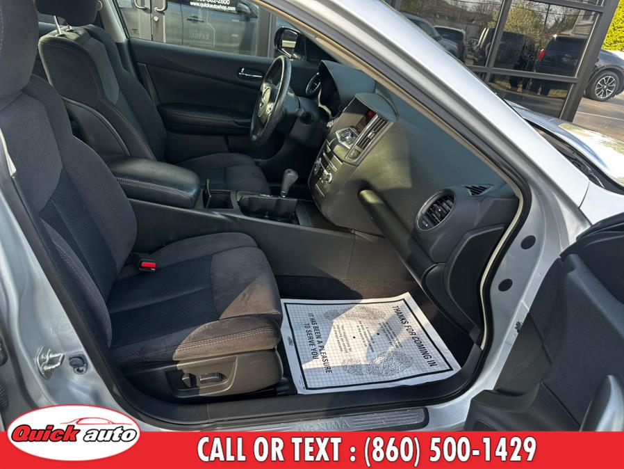 2012 Nissan Maxima 4dr Sdn V6 CVT 3.5 S, available for sale in Bristol, Connecticut | Quick Auto LLC. Bristol, Connecticut 2012 Nissan Maxima 4dr Sdn V6 CVT 3.5 S, available for sale in Bristol, Connecticut | Quick Auto LLC. Bristol, Connecticut