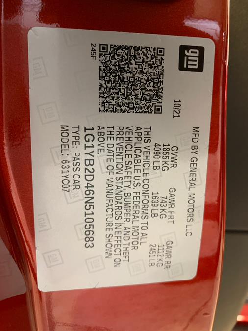2022 Chevrolet Corvette 2dr Stingray Cpe w/2LT, available for sale in Lodi, New Jersey | European Auto Expo. Lodi, New Jersey 2022 Chevrolet Corvette 2dr Stingray Cpe w/2LT, available for sale in Lodi, New Jersey | European Auto Expo. Lodi, New Jersey
