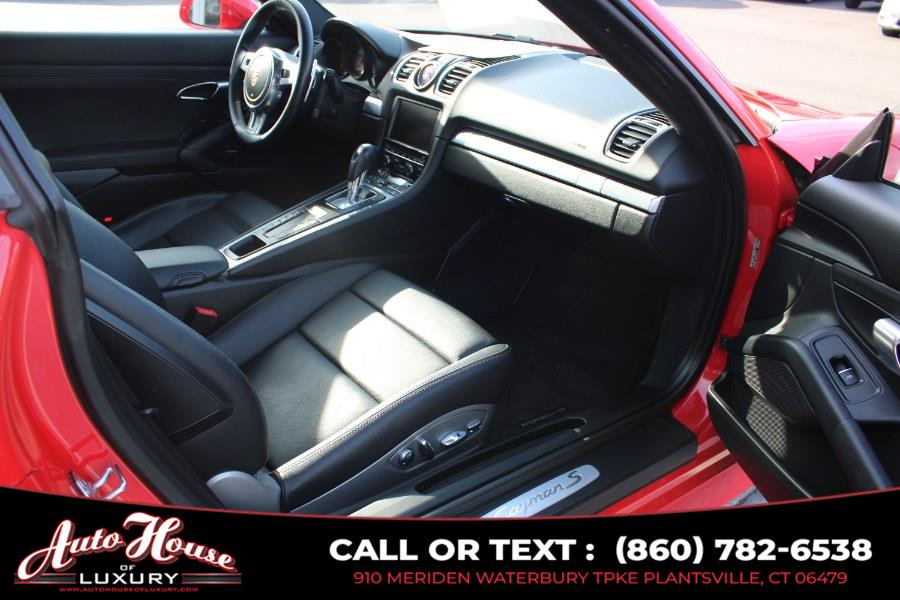 2014 Porsche Cayman 2dr Cpe S, available for sale in Plantsville, Connecticut | Auto House of Luxury. Plantsville, Connecticut 2014 Porsche Cayman 2dr Cpe S, available for sale in Plantsville, Connecticut | Auto House of Luxury. Plantsville, Connecticut