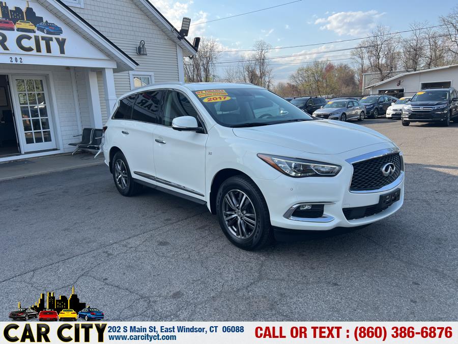 2017 Infiniti QX60 AWD, available for sale in East Windsor, Connecticut | Car City LLC. East Windsor, Connecticut 2017 Infiniti QX60 AWD, available for sale in East Windsor, Connecticut | Car City LLC. East Windsor, Connecticut