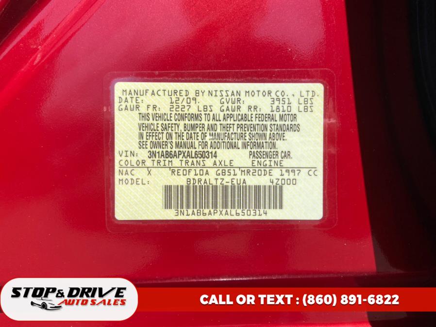 2010 Nissan Sentra 4dr Sdn I4 CVT 2.0 S, available for sale in East Windsor, Connecticut | Stop & Drive Auto Sales. East Windsor, Connecticut 2010 Nissan Sentra 4dr Sdn I4 CVT 2.0 S, available for sale in East Windsor, Connecticut | Stop & Drive Auto Sales. East Windsor, Connecticut