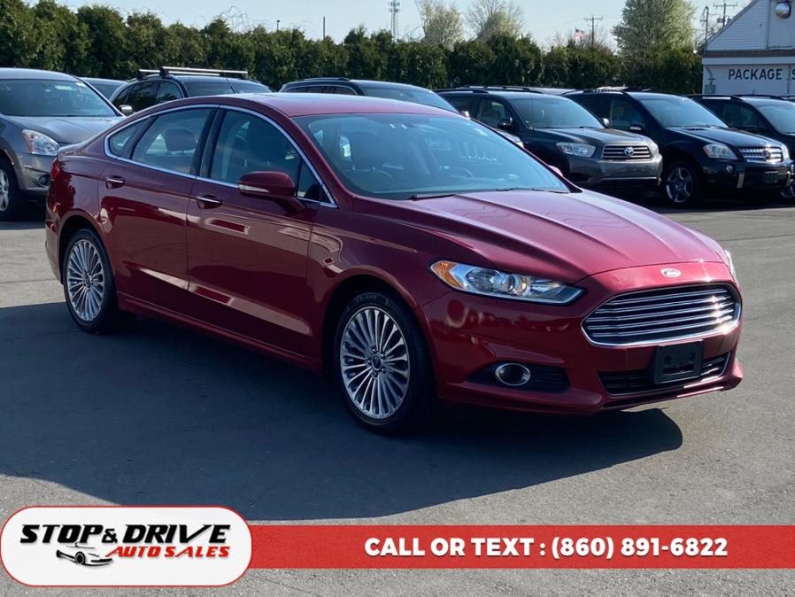2014 Ford Fusion 4dr Sdn Titanium AWD, available for sale in East Windsor, Connecticut | Stop & Drive Auto Sales. East Windsor, Connecticut 2014 Ford Fusion 4dr Sdn Titanium AWD, available for sale in East Windsor, Connecticut | Stop & Drive Auto Sales. East Windsor, Connecticut