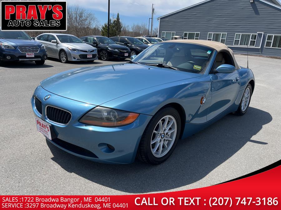 Used 2003 BMW Z4 in Bangor , Maine | Pray's Auto Sales . Bangor , Maine
