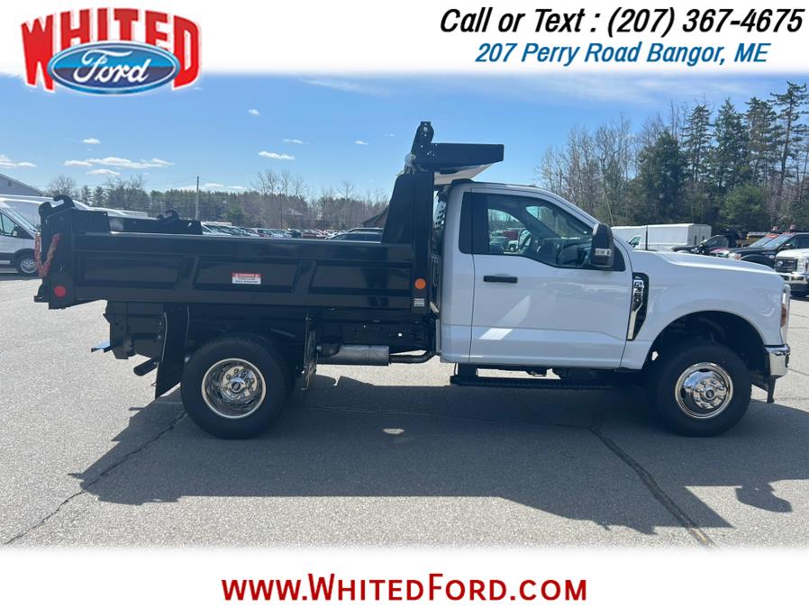 2025 Ford Super Duty F-350 DRW XL 4WD Reg Cab 145" WB 60" CA 9' Dump Body, available for sale in Bangor, Maine | Whited Ford. Bangor, Maine 2025 Ford Super Duty F-350 DRW XL 4WD Reg Cab 145" WB 60" CA 9' Dump Body, available for sale in Bangor, Maine | Whited Ford. Bangor, Maine