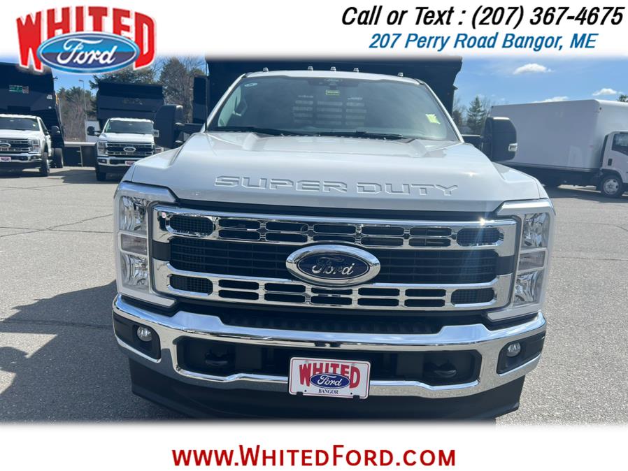 2025 Ford Super Duty F-350 DRW XL 4WD Reg Cab 145" WB 60" CA 9' Dump Body, available for sale in Bangor, Maine | Whited Ford. Bangor, Maine 2025 Ford Super Duty F-350 DRW XL 4WD Reg Cab 145" WB 60" CA 9' Dump Body, available for sale in Bangor, Maine | Whited Ford. Bangor, Maine