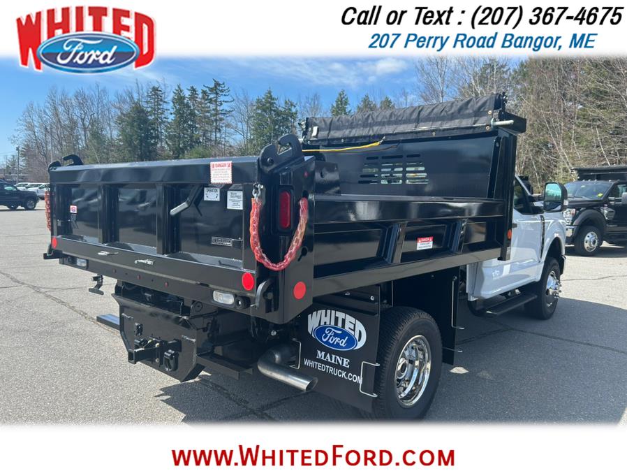 2025 Ford Super Duty F-350 DRW XL 4WD Reg Cab 145" WB 60" CA 9' Dump Body, available for sale in Bangor, Maine | Whited Ford. Bangor, Maine 2025 Ford Super Duty F-350 DRW XL 4WD Reg Cab 145" WB 60" CA 9' Dump Body, available for sale in Bangor, Maine | Whited Ford. Bangor, Maine