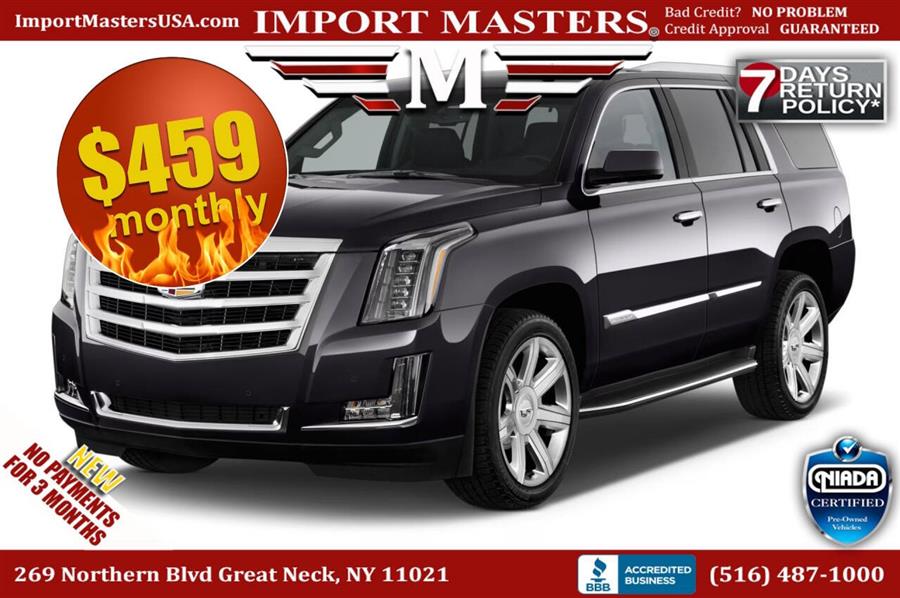 Used 2019 Cadillac Escalade Esv in Great Neck, New York | Camy Cars. Great Neck, New York