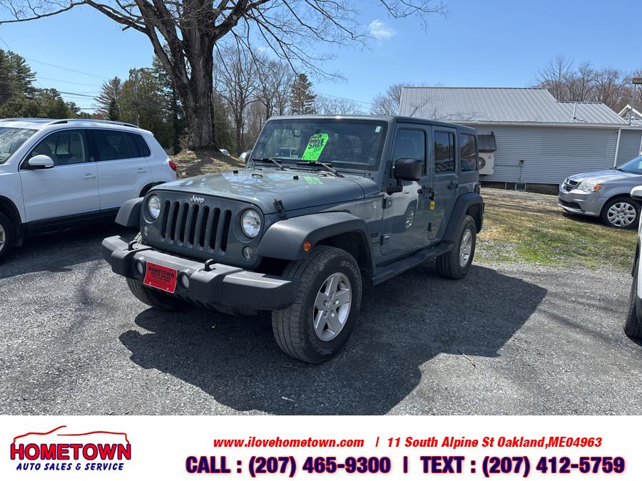 Used 2014 Jeep Wrangler Unlimited in Oakland, Maine | Hometown Auto Sales and Service. Oakland, Maine