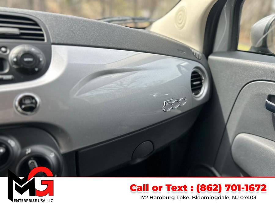 2015 FIAT 500 2dr HB Pop, available for sale in Bloomingdale, New Jersey | MG Enterprise USA. Bloomingdale, New Jersey 2015 FIAT 500 2dr HB Pop, available for sale in Bloomingdale, New Jersey | MG Enterprise USA. Bloomingdale, New Jersey