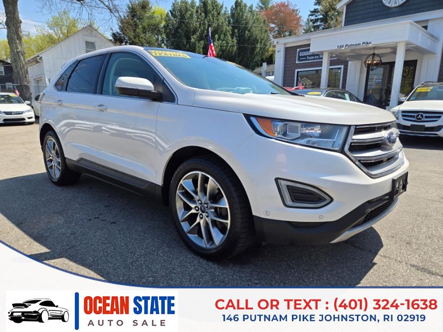 2017 Ford Edge Titanium AWD, available for sale in Johnston, Rhode Island | Ocean State Auto Sales. Johnston, Rhode Island 2017 Ford Edge Titanium AWD, available for sale in Johnston, Rhode Island | Ocean State Auto Sales. Johnston, Rhode Island