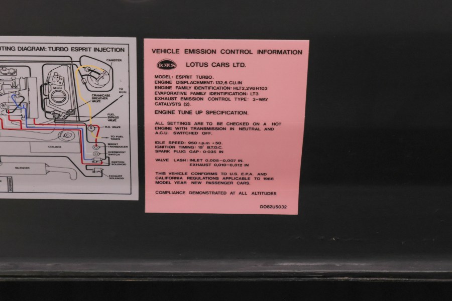 1988 Lotus Espirit Turbo, available for sale in North Salem, New York | Meccanic Shop North Inc. North Salem, New York 1988 Lotus Espirit Turbo, available for sale in North Salem, New York | Meccanic Shop North Inc. North Salem, New York