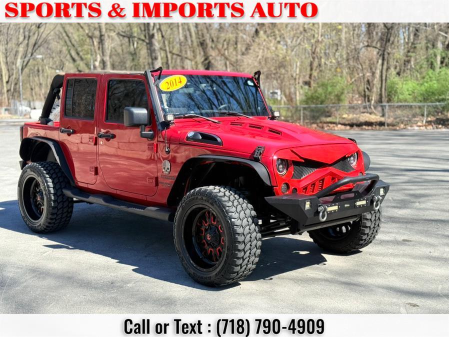 2014 Jeep Wrangler Unlimited 4WD 4dr Sport, available for sale in Brooklyn, New York | Sports & Imports Auto Inc. Brooklyn, New York 2014 Jeep Wrangler Unlimited 4WD 4dr Sport, available for sale in Brooklyn, New York | Sports & Imports Auto Inc. Brooklyn, New York